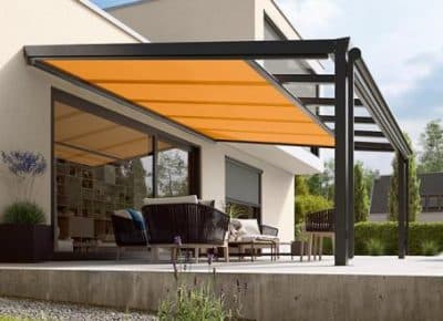 Zonwering terrasoverkapping